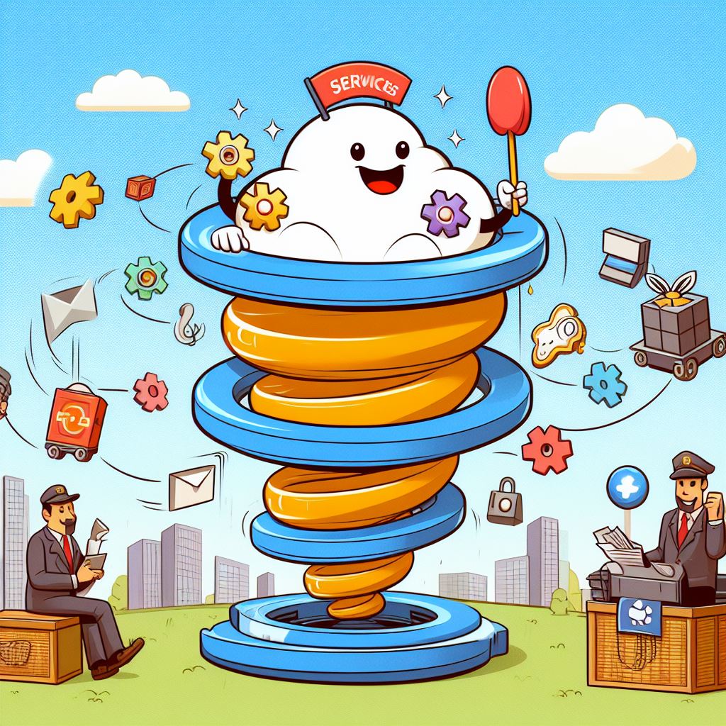 Spinning services off to microservices